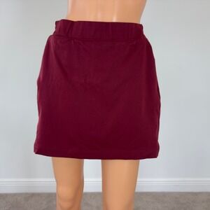 Lady Hagen Womens Golf Skort Small Burgundy Maroon Athletic Tennis Skort